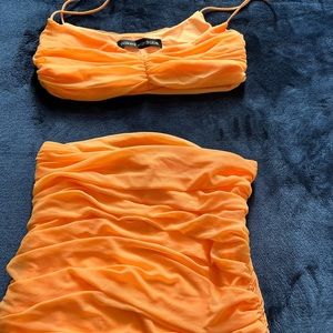 naked wardrobe color coral